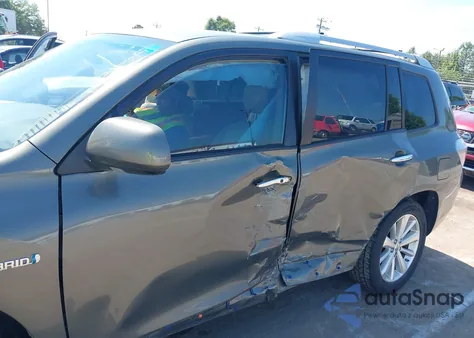 2009 Toyota Highlander Hybrid Limited from USA, damaged, VIN JTEEW44A692032219